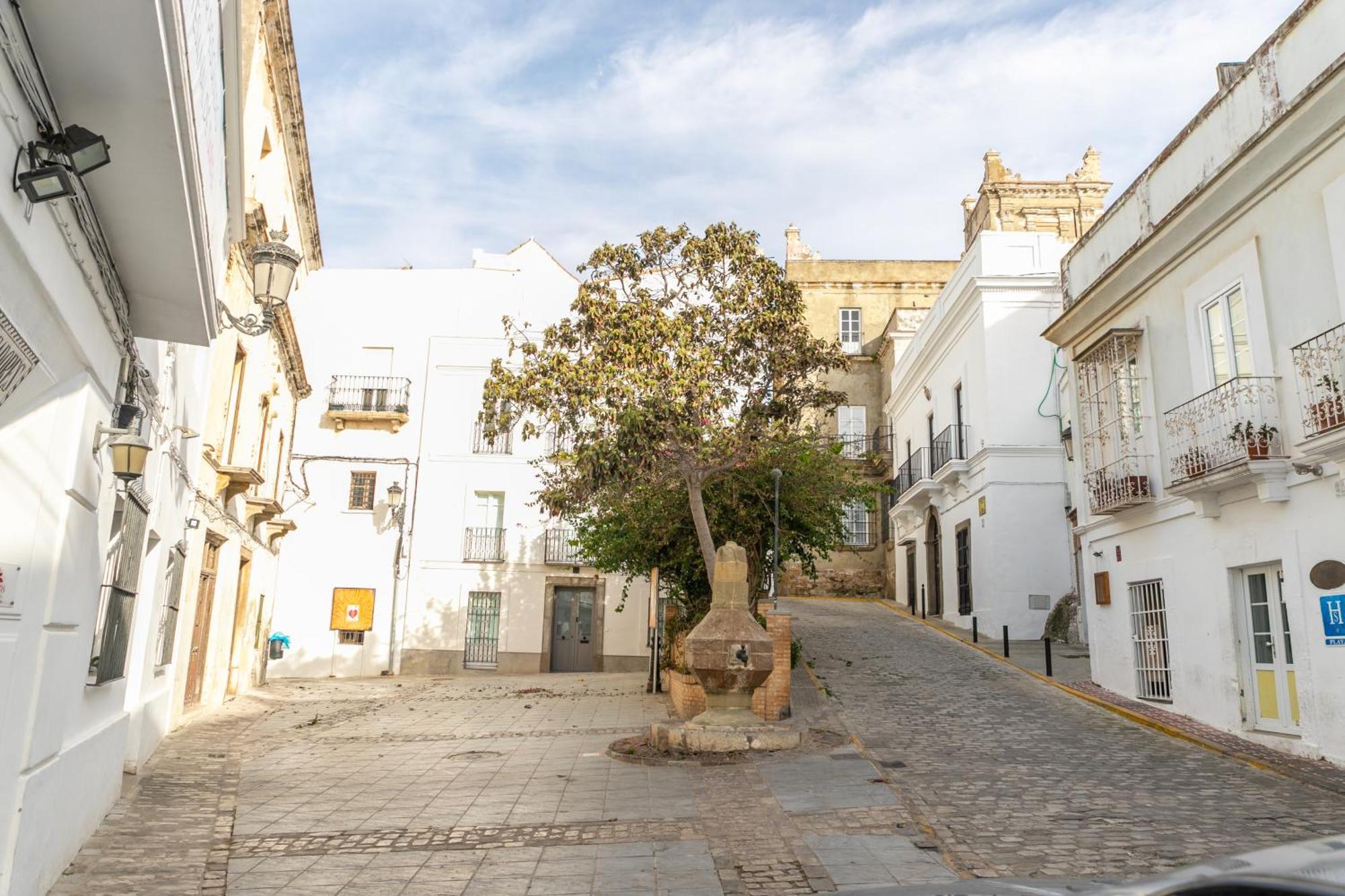 Ferienwohnung Casa Acua De Guzman - De Diseno, Casco Hist Tarifa Exterior foto