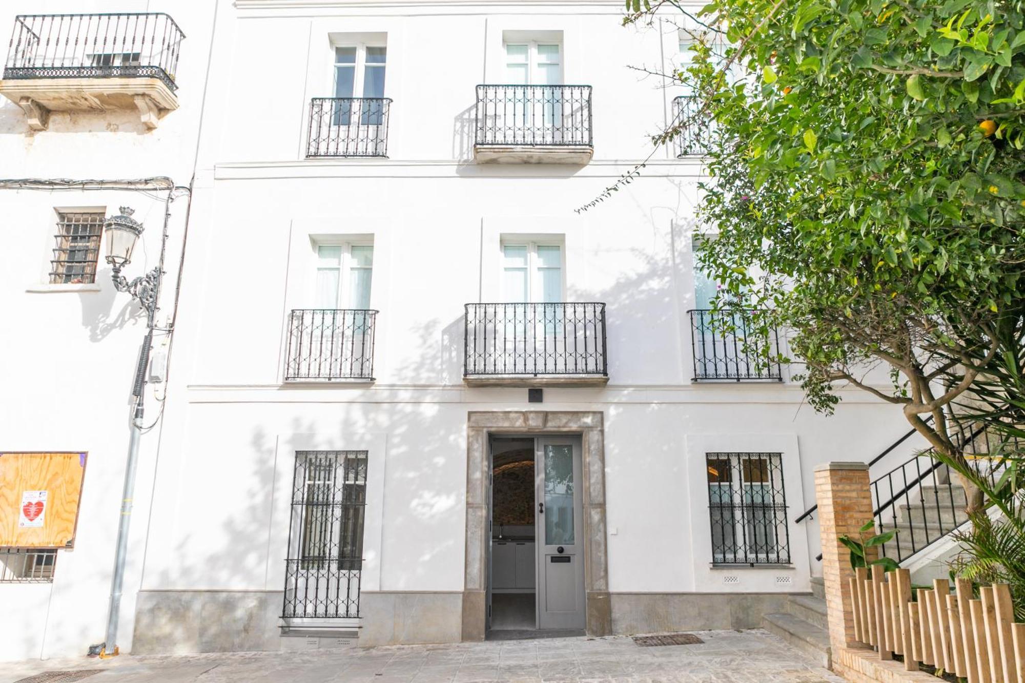 Ferienwohnung Casa Acua De Guzman - De Diseno, Casco Hist Tarifa Exterior foto